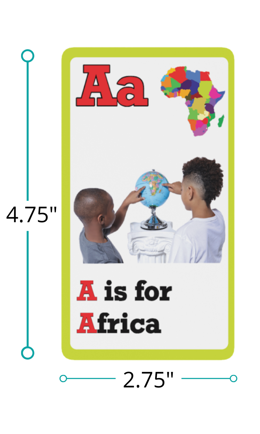 ABC ME Flash Cards: Learn, Connect, and Empower